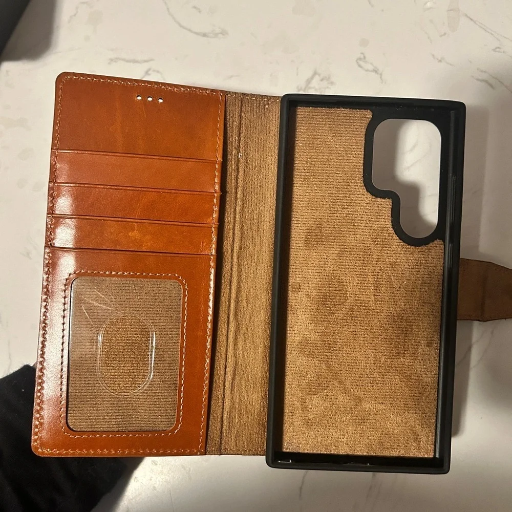 VENOULT Detachable Wallet Case for Samsung Galaxy S24 Ultra 6.8”- NWT